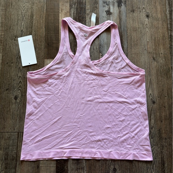 Lululemon NWT Swiftly Tech Racerback Tank Top 2.0 *Race Length Vita Pink Size 14 - Picture 5 of 5
